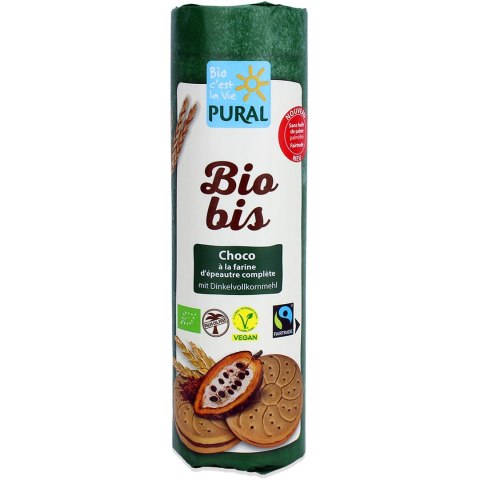 CIASTKA MARKIZY ORKISZOWE Z KREMEM KAKAOWYM FAIR TRADE BIO 320 g - PURAL (BIO BIS) CIASTKA MARKIZY ORKISZOWE Z KREMEM KAKAOWYM FAIR TRADE BIO 320 g - PURAL (BIO BIS)
