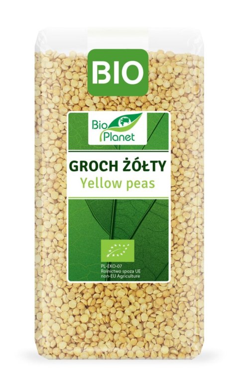 GROCH ŻÓŁTY BIO 500 g - BIO PLANET GROCH ŻÓŁTY BIO 500 g - BIO PLANET