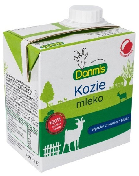 KOZIE MLEKO UHT (2,5 % TŁUSZCZU) 500 ml - DANMIS KOZIE MLEKO UHT (2,5 % TŁUSZCZU) 500 ml - DANMIS