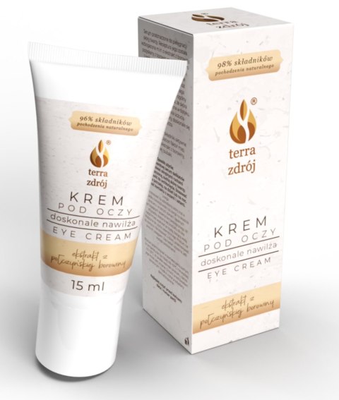 KREM POD OCZY NAWILŻAJĄCY 15 ml - TERRA ZDRÓJ (SERIA BOROWINOWA) KREM POD OCZY NAWILŻAJĄCY 15 ml - TERRA ZDRÓJ (SERIA BOROWINOWA)