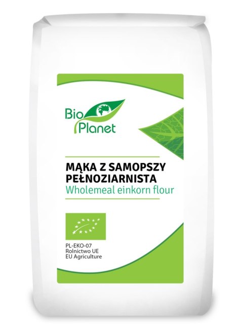 MĄKA Z SAMOPSZY PEŁNOZIARNISTA BIO 500 g - BIO PLANET MĄKA Z SAMOPSZY PEŁNOZIARNISTA BIO 500 g - BIO PLANET