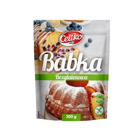 MIESZANKA DO WYPIEKU BABKI BEZGLUTENOWA 300 g - CELIKO MIESZANKA DO WYPIEKU BABKI BEZGLUTENOWA 300 g - CELIKO