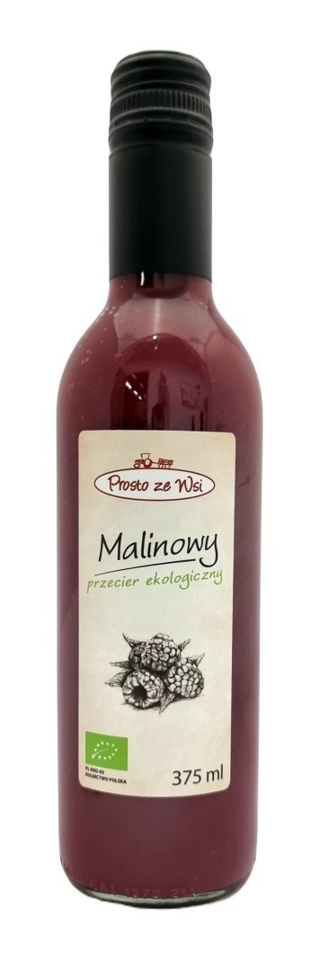 SOK PRZECIEROWY NFC MALINOWY BIO 375 ml - PROSTO ZE WSI SOK PRZECIEROWY NFC MALINOWY BIO 375 ml - PROSTO ZE WSI