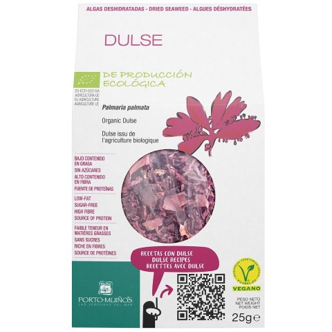 ALGI MORSKIE SUSZONE - DULSE BIO 25 g - PORTO MUINOS ALGI MORSKIE SUSZONE - DULSE BIO 25 g - PORTO MUINOS
