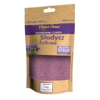 Fit Słodycz fiołkowa cukier fiołkowy, 100g