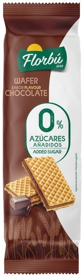 Florbu wafelki kakaowe be cukru, 150g Florbu wafelki kakaowe be cukru, 150g