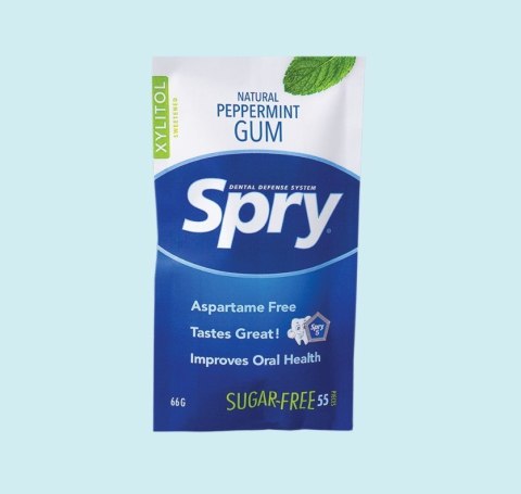 Guma do żucia Spry 55 szt. smak M. Pieprzowa