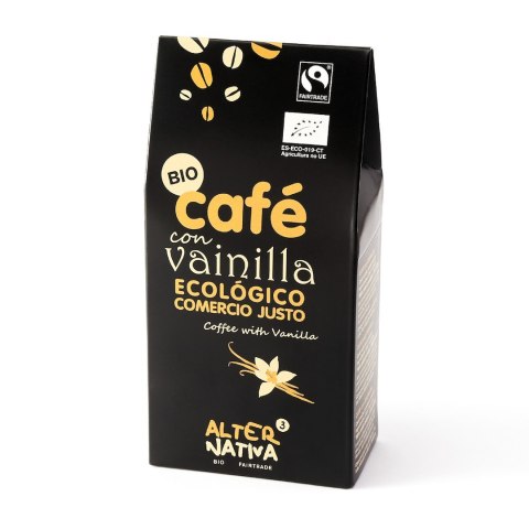 KAWA MIELONA ARABICA/ROBUSTA Z WANILIĄ FAIR TRADE BIO 125 g - ALTERNATIVA3 KAWA MIELONA ARABICA/ROBUSTA Z WANILIĄ FAIR TRADE BIO 125 g - ALTERNATIVA3