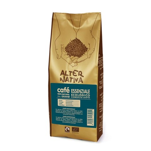KAWA ZIARNISTA ARABICA/ROBUSTA ESSENZIALE FAIR TRADE BEZGLUTENOWA BIO 500 g - ALTERNATIVA3 KAWA ZIARNISTA ARABICA/ROBUSTA ESSENZIALE FAIR TRADE BEZGLUTENOWA BIO 500 g - ALTERNATIVA3