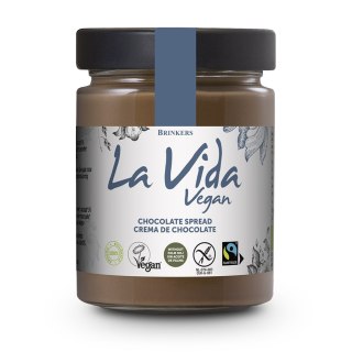 KREM CZEKOLADOWY BEZGLUTENOWY FAIR TRADE BIO 270 g - LA VIDA