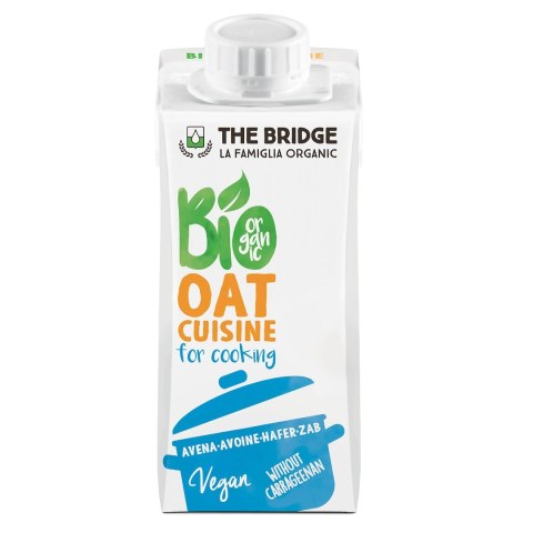 KREM OWSIANY DO GOTOWANIA BEZ DODATKU CUKRÓW BIO 200 ml - THE BRIDGE KREM OWSIANY DO GOTOWANIA BEZ DODATKU CUKRÓW BIO 200 ml - THE BRIDGE