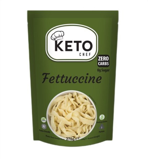 MAKARON (KONJAC) FETTUCCINE BEZGLUTENOWY BIO 270 g (200 g) - KETO CHEF (BETTER THAN FOODS) MAKARON (KONJAC) FETTUCCINE BEZGLUTENOWY BIO 270 g (200 g) - KETO CHEF (BETTER THAN FOODS)