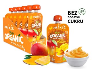 Mixit owocowy mus Mango 100% Bio, 100g