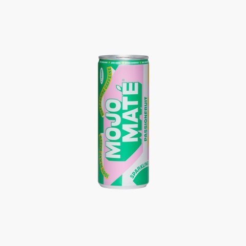 NAPÓJ GAZOWANY Z MARAKUJĄ I YERBA MATE BIO 250 ml - MOJO MATE NAPÓJ GAZOWANY Z MARAKUJĄ I YERBA MATE BIO 250 ml - MOJO MATE