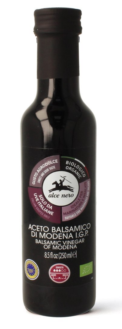 OCET BALSAMICZNY Z MODENY FILTROWANY BIO 250 ml - ALCE NERO OCET BALSAMICZNY Z MODENY FILTROWANY BIO 250 ml - ALCE NERO