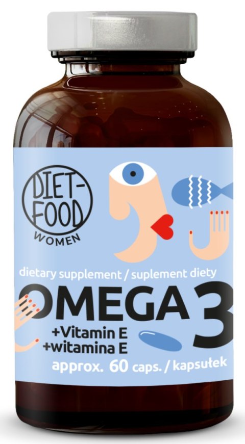 OMEGA-3 60 KAPSUŁEK - DIET-FOOD OMEGA-3 60 KAPSUŁEK - DIET-FOOD