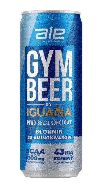 PIWO BEZALKOHOLOWE GYM BEER 330 ml - IGUANA
