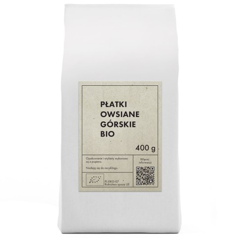 PŁATKI OWSIANE GÓRSKIE BIO 400 g - THE PLANET PŁATKI OWSIANE GÓRSKIE BIO 400 g - THE PLANET