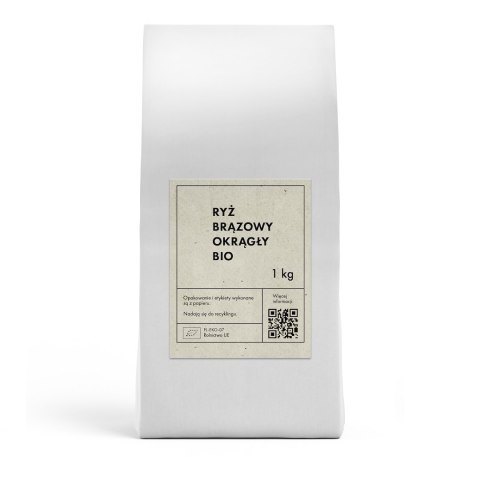 RYŻ BRĄZOWY OKRĄGŁY BIO 1 kg - THE PLANET RYŻ BRĄZOWY OKRĄGŁY BIO 1 kg - THE PLANET