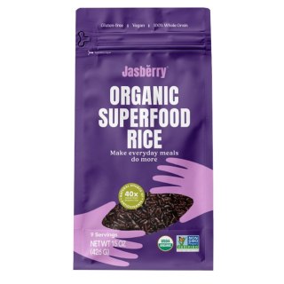 RYŻ EXPRESS JASBERRY RAZOWY BEZGLUTENOWY BIO 200 g - JASBERRY RICE (CALORIE WATCHERS)