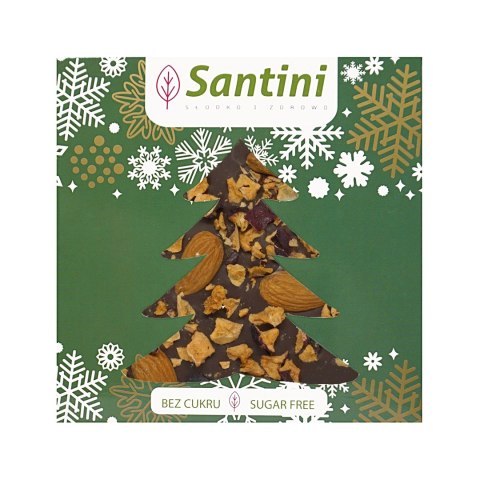 CHRISTMAS - Czekolada ciemna śliwk migdał kardamon