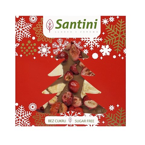 CHRISTMAS - Czekolada mleczna żurawina bananan