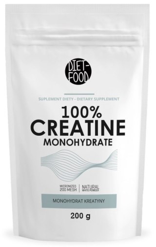 KREATYNA MONOHYDRAT 200 g - DIET-FOOD