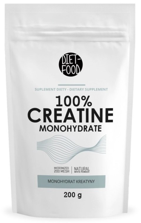 KREATYNA MONOHYDRAT 200 g - DIET-FOOD