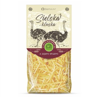 MAKARON BIO KRAJANKA Z JAJAMI STRUSIMI 250 g - BARTOLINI (SIELSKA KLUSKA)