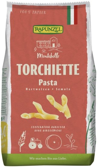 MAKARON (SEMOLINOWY) TORCHIETTE BIO 500 g - RAPUNZEL