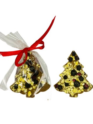 Mini Choinka cz.mleczna z jagodą i brzoskwinią 20g