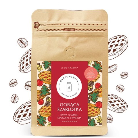 Orzechownia kawa Gorąca Szarlotka mielona, 200g