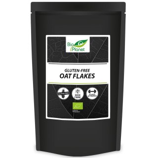 PŁATKI OWSIANE BEZGLUTENOWE BIO 600 g - BIO PLANET INTERNATIONAL