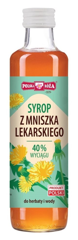 SYROP Z MNISZKA LEKARSKIEGO 250 ml - POLSKA RÓŻA