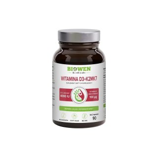 WITAMINA D3 + K2 90 KAPSŁEK - BIOWEN